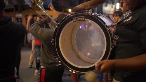 The bass drum.